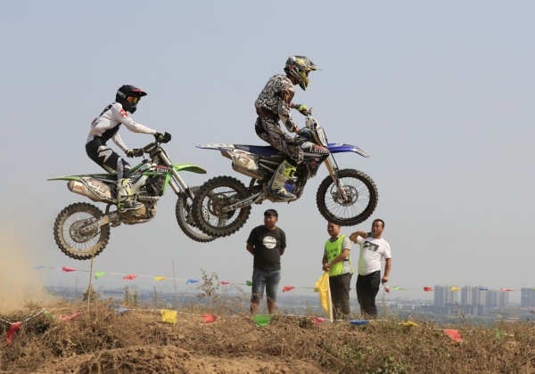 AM sponsored driver _ Lin Hong Ye, went to China to attend the motocross competition with excellent performance.